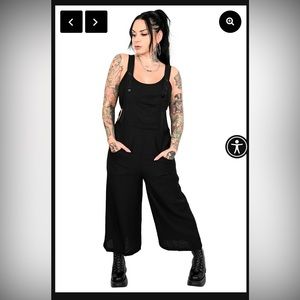 Foxblood Andi overalls